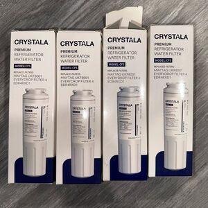 Crystala Refrigerator Water Filter x4 Model CF5